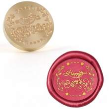 CYFUN DESIGN 1 PC 25mm Butterfly/Fox/Deer Pattern Wax Seal Stamps Solid Brass Engraved Fire Lacquer Stamp Heads NO Handle For Decorating Notebook Gifts And Greeting Cards