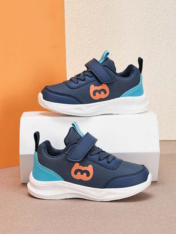 New Boys' Casual Lightweight Breathable Mesh Sneakers, Anti-Slip Shock Absorbing Running Shoes, Suitable For Outdoor Activities For Kids