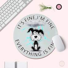 Funny Mouse Pad With Anti-Slip Rubber Base, Decorative Mousepad For Desktop Wireless Computer Mouse, Office & Laptop, Cute Gift For Women And Girls - Multicolor - View 8