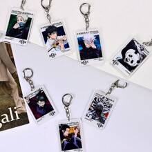 Jujutsu Kaisen 1pc Jujutsu Kaisen Acrylic Keychain, Bag Pendant Decoration, Anime Gojo Satoru Merchandise