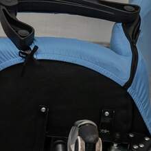 Melaluxe - Funda universal para silla de oficina, funda elástica para silla de computadora, fundas para silla de computadora (talla L), color negro