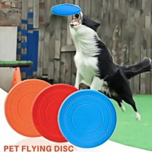1pc/3pcs/6pcs Cat/Dog Lover Gift And Dog/Cat Mom Love Pet Dog Lover And Dog Mom Love Flying Disc, Cat/Dog Lover Gift And Dog/Cat Mom Love Pet Interactive Training Floating Water Resistant Soft For Cat/Dog Lover Gift And Dog/Cat Mom Love Pet, Enhance Cat/Dog Lover Gift And Dog/Cat Mom Love Pet Agility & Biting Strength, Best Companion For Cat/Dog Lover Gift And Dog/Cat Mom Love Pet Owner And Dog Lover And Dog Mom Love