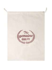 1Pc Bread Bag Linen Bread Bags For Homemade Bread Container Unbleached & Reusable Bread Storage, Natural Large Storage For Artisan Bread