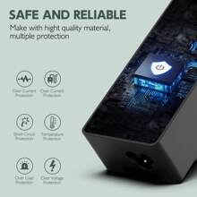 VUOHOEG 90W USB-C Laptop Fast Charger, 20V 4.5A Power Adapter, Compatible With Type-C Laptops And Devices, Compact And Portable Design. - 查看 6