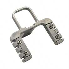 1pc Outdoor Hunting Slingshot, Stainless Steel Slingshot Head + Matching Screws, Outdoor Hunting Accessories - Silver - View 11