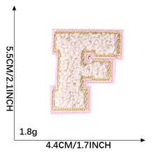 26 PEÇAS Remendos de Letras Adesivas Termofusíveis A-Z, Usados para DIY em Roupas, Tecidos, Sapatos, Bolsas, Acessórios de Vestuário com Letras (Rosa)