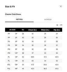 Charter Club Petite Printed Belted Fit Flare Dress