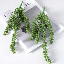 4pcs Artificial Green Garland For Home Decor