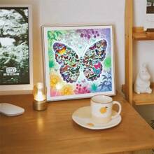 SNA 2025 New Style Full Butterfly Flowers Cross Stitch 11CT Printed Cross Stitch Kit Hand Embroidery Crafts Living Room And Bedroom Decorations