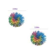 Fidget Toys - Original Soft Bouncy Balls In Bulk 6 Packs - Great For Easter Basket Gifts For All Youth And Adults - Sensory Ball Monkey Ball 90s Toy - Sensory Toy Gift Gadget - Kooosh Ball