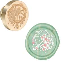 CYFUN DESIGN 1 PC 25mm Butterfly/Fox/Deer Pattern Wax Seal Stamps Solid Brass Engraved Fire Lacquer Stamp Heads NO Handle For Decorating Notebook Gifts And Greeting Cards