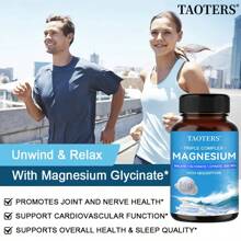 Magnesium Glycinate, Malate, And Citrate - Triple Magnesium Complex  Capsules - 120pcs - 1瓶 - 查看 3