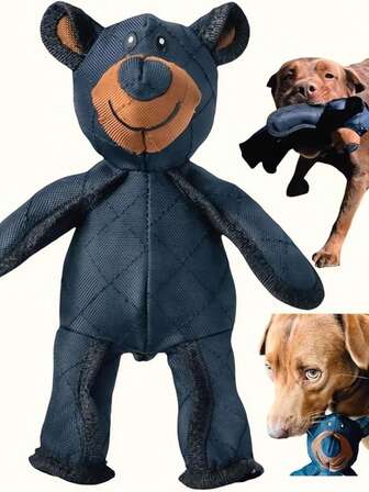 Robust och hållbar hundtuggleksak nallebjörn hundsprickande leksak interaktiv ljudnallebjörn hundsprickande dekompression