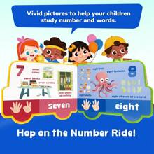 1pc,Kids Preschool Books,Phonics Books,Classroom Alphabet, Number & Shape Early Educational Toys,Cartoon Patterm With BPA-Safe Touching Materials,Enhance Cognitive Development,Language Learning,Brain Training,Teaching Aids,Montessori,Learning Materials,Classroom Toys,Games For Kids,Student,Stationery,Elementary School Supplies,Boy,Girl,Kids Birthday Gift