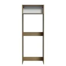 Mueble De Cocina Puerta-refrigerador Madesa Lux  Color Marrón/gris - Marrón y Gris - Ver 8