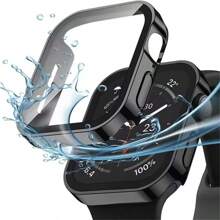 防水外壳兼容 7 8 9 49 毫米 45 毫米 41 毫米 10 46 毫米 42 毫米屏幕保护膜玻璃+保护盖保险杠适用于 4 5 SE 6 44 毫米 40 毫米