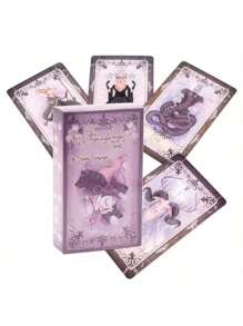 12cm X 7cm Tarot Card Deck (Mystical Witch Tarot, Story Tarot, X'MAS, Wood Tarot, The Marigold, Star Dreams), Standard Size Divination Cards With Guidebook