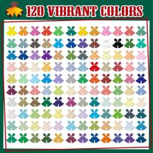 120 Colors Set Acrylic Paint Pens Pencil Brush Markers Pen, No Pressing Professional Rock Painting Stone Art Supplies Drawing - Sets - View 8