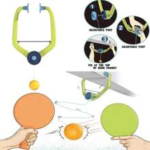 Door Pong Ball Game, 2025 Hanging Table Tennis Trainer Portable Set With Racket And Balls