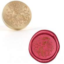 CYFUN DESIGN 1 PC 25mm Butterfly/Fox/Deer Pattern Wax Seal Stamps Solid Brass Engraved Fire Lacquer Stamp Heads NO Handle For Decorating Notebook Gifts And Greeting Cards