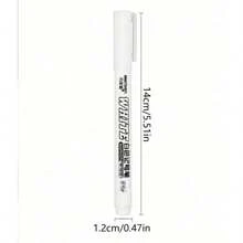 1 Stück bunter Textmarker Stift in verschiedenen Größen, mit passenden glänzenden und matten Stiften, wasserfest (zufälliger Stil wird versendet), Schulanfang