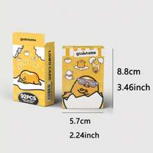 Sanrio 92pcs/Box Sanrio Photo Card Sticker Set, 60pcs Double-Sided Small Cards & 32pcs Stickers, High-Definition Color Print LOMO Cards, Boxed Photo Cards, Cartoon Collectible Cards, Postcards, Holiday & Party Gift