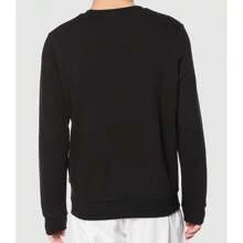 Puma Men Essential Big Logo Crew Sweatshirt - Black - View 2