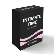 1pc Couple's Intimate Moments Card Game, Relationship Growth Table Game For Date Night, Emotional Connection Topics, Interactive Q&A, Suitable For Valentine's Day/Halloween/Christmas Gifts