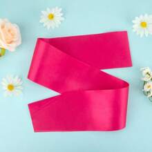 1pc/4pcs/8pcs Hot Sash Homecoming Sashes Court Beauty Pageant Sash Bridal Party Sashes Party Favors Plain Sash For Bridal Shower, Beauty Pageant, Wedding, Birthday Queen Sash Senior Sashes Mommy To Be Sash Miss Halloween Bachelorette Party, Diy - Multicolor - View 8