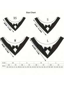 1pc British Style Wedding Pet Bib Scarf With Hook And Loop, Dog Triangle Drool Bib