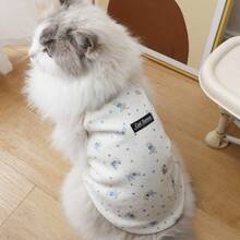 Ropa ligera de verano para perros, linda Top con estampado de cuadros con tirantes, con estilo, suministros para perros pequeños anti-desprendimiento