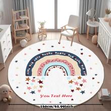 1pc Faux Wool Rug, Water/Machine Washable, Non-Slip Polyester Material, Soft, Suitable For Modern Living Room, Bedroom, Hallway, Kitchen, Office, Room Decor, Dirt-Resistant, Easy To Clean, Foldable, Odorless