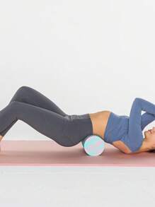 1pc Multi-Functional Massage Yoga Roller, Home & Outdoor Pilates Yoga Fitness Accessory