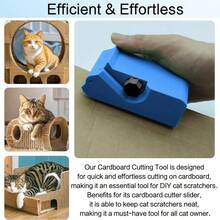 Cutter For Cat Scratcher Handheld Cardboard Cutter Tool, DIY Cat Scratchers Strip Tool, Cardboard Cutting Machine For Cat Lovers