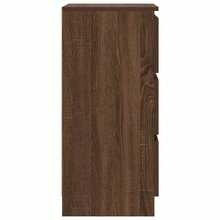 vidaXL Credenza Rovere Marrone 37,5x35x76 cm in Legno Multistrato - Castano - Visualizzare 6