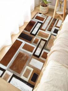 Modern Abstract Indoor Decorative Carpet, New Short Plush Pearlon Fabric Indoor Carpet, Living Room Carpet, Sofa Carpet, Bedroom Carpet, Non-Slip Bedside Rug, Dining Room Kitchen Carpet, Office Chair Cushion, Entryway Doormat, Outdoor Picnic Mat, Baby Crawling Soft Rug, Outdoor Camping Mat