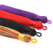 10Pcs/Pack 85mm Colorful Tassel Hanging Rope Fringe For Hat Sewing Curtains Garment Home Decoration Jewelry Craft Accessories