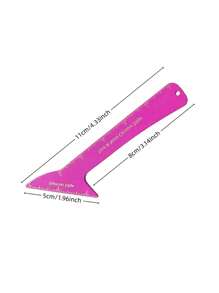 1 Stück Eyeliner Stift Schablone, Edelstahl Make-up Hilfslinieal, für Einsteigerinnen beim Eyeliner Make-up, tragbares Make-up Werkzeug zum Auftragen von Lidschatten. Eyeliner Stift Schablone, Eyeliner Make-up Stift Versiegelung.