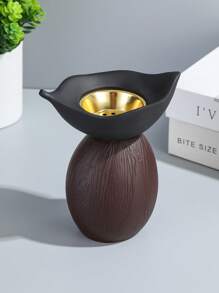 Un quemador de incienso y difusor de aroma de resina de estilo moderno y sencillo. Es adecuado para la decoración del hogar, dormitorios, salas de estar (como decoración central), oficinas, lugares de yoga y fiestas, creando una atmósfera elegante. También se puede utilizar para la decoración del templo. Este quemador de aromas es un regalo ideal para festivales, para los que regresan a la escuela, como regalo de graduación, o como regalo para las mujeres.