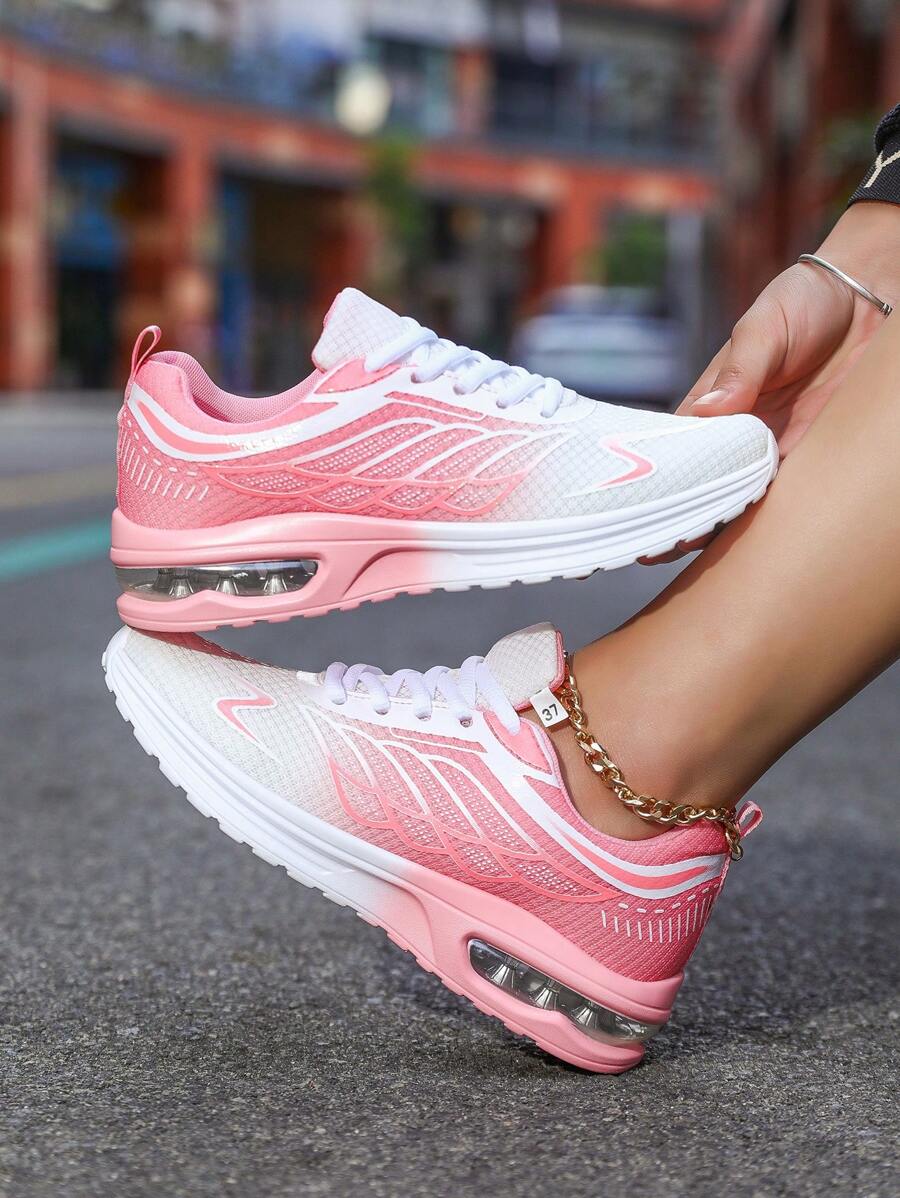 Plus Size Women's Mesh Casual Sports Shoes, Teenagers Casual Running Shoes, Women's Outdoor Casual Shoes, Plus Size Women's Sports Shoes, Plus Size Sports Shoes, Elastic Shock-Absorbing Soles, Sports Outdoor Running, Christmas Gift, Wing Print Shoe Upper