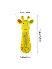 Children's Cute Giraffe Design Bath Thermometer