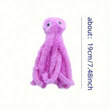Juguetes para gatos para masticar, juguete de mascota con diseño de pulpo de dibujos animados, juguetes masticables duraderos para gatos y perros, juguetes autojugables para gatos, resistentes a la masticación, ¡encuentra tu propio tiempo de diversión! - Multicolor - Ver 3