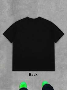 GET THE POISON OUT T-Shirt Men's Y2K Style Graphic Cotton T-Shirt - Soft & Comfortable Crew Neck Short Sleeve Tee pwith Bold Portrait Print, Hip Hop Streetwear Fashion Top for All Seasons, Casual Streetwear | Round Neck Tshirt | Cotton Shirtp - Negro - Ver 3