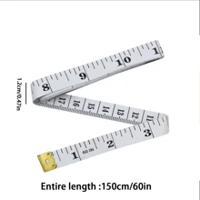 5 件装软卷尺，用于测量身体，缝纫裁缝布料卷尺，用于减肥，灵活尺子，双刻度，身体测量工具，实用小工具，方便