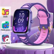 ESFOE LIGE's New Children's Smart Watch Has A Variety Of Puzzle And Fun Mini Games, Alarm Clock Reminders, 1.75-Inch Full Touch Screen, More Than 20 Sports Modes, 24-Hour Activity Tracking, Various Interesting Watch Faces, Music Player, Alarm Clock, Sports Children's Watch
