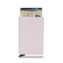 Rfid Bank Credit Card Holder Men Wallets Metal Wallet For Men Cardholder Case Minimalist Metal Case RFID Blocking Cardholder Aluminium Alloy Black Wallets Male Card Case Business Casual Fashion Wallets, Gift For Father, Friend, Boyfriend, Father's Day, Valentine's Day, Birthday - Multicolor - View 16