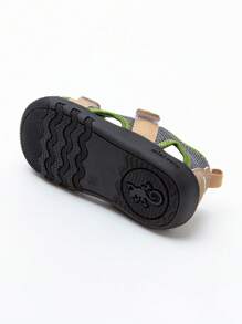 mini bala Kids' Quick-Dry Water Shoes, Sporty Summer Sandals For Boys And Girls, 2025 New Arrival - Gray Green Tone - View 3