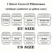 3pcs Set Cartoon Rainbow Printed Bedding Set - All Season Breathable Polyester Duvet Cover With Zipper Closure, Includes 1 Duvet Cover & 2 Pillowcases (No Filler Or Pillow Insert), Suitable For Home, Bedroom, Hotel, School