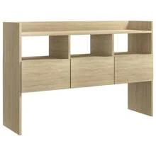 vidaXL Credenza Rovere Sonoma 105x30x70 Cm In Legno Multistrato - 棕色 - 查看 2