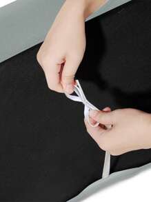 1pc Spill-Resistant Milk Velvet Bench Slipcover, All-Season Modern Minimalist Chair Cover, Anti-Scratch, Anti-Slip, Washable, Fits For Living Room, Bedroom, Study